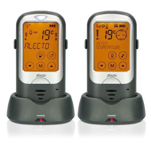 Babyphone D'extérieur Longue Portée Dbx68gs Noir-Anthracite