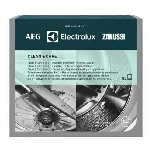 Détartrant et dégraissant 3-en-1 Electrolux Clean and Care x12
