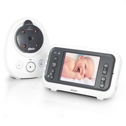 Babyphone Avec Caméra 2.8" Dvm-77 Blanc-Anthracite