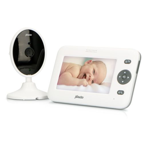Babyphone Avec Camera 4.3" Dvm-140 Blanc-Anthracite