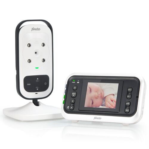 Babyphone Avec Caméra 2.4" Dvm-75 Blanc-Anthracite