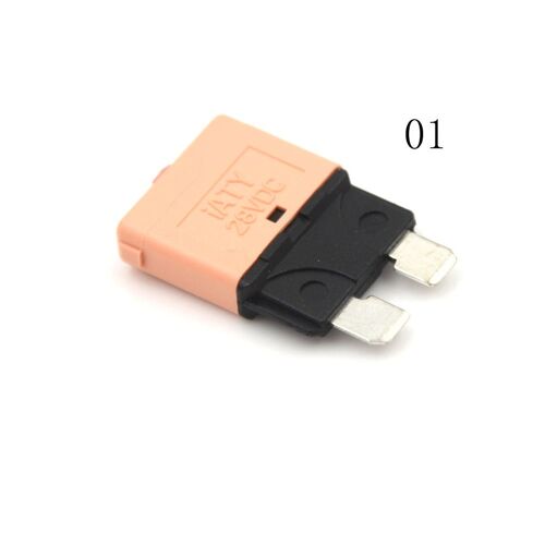 Fusible De Lame De Disjoncteur 12v 24v, Réinitialisable 5-30a, Pour Rallye Marin, Pour Automobile, Couleur Aléatoire