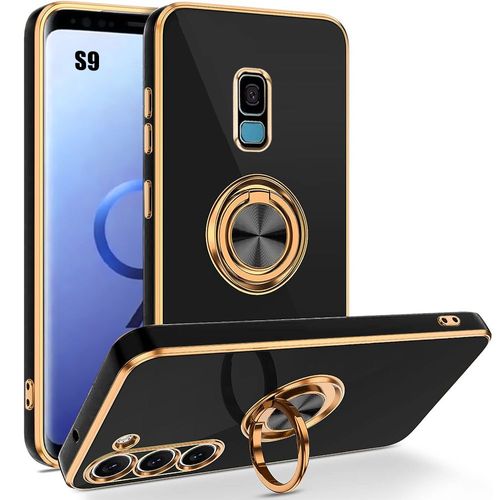 Coque Silicone Pour Samsung Galaxy S9 Antichoc Tpu Anti-Rayure Elégant Noir - Booling