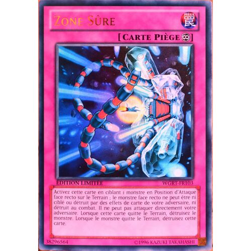 Carte Yu-Gi-Oh Wgrt-Fr103 Zone Sûre Neuf Fr
