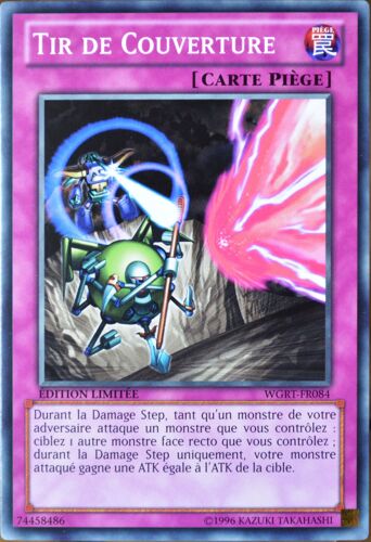 Carte Yu-Gi-Oh Wgrt-Fr084 Tir De Couverture Neuf Fr