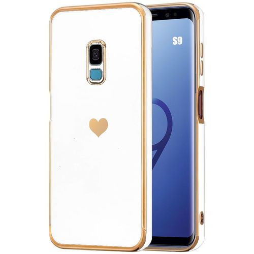 Coque Pour Samsung Galaxy S9 Antichoc Motif CUr Luxe Amour Protection Tpu Blanc - Booling