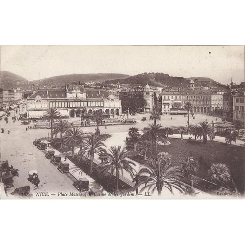 Nice - Place Masséna, Le Casino Et Les Jardins