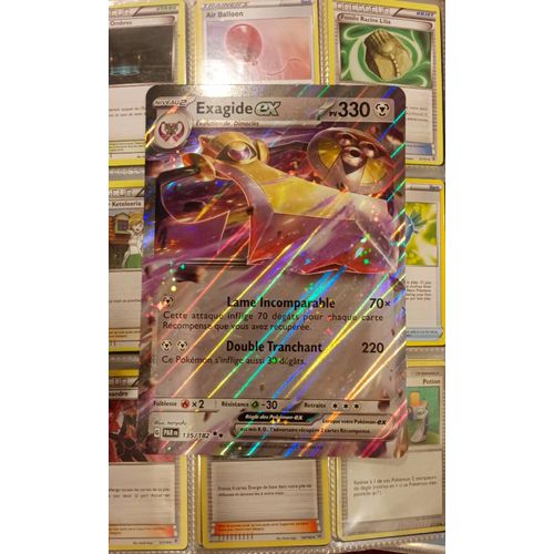 Grande Carte Pokémon Exagide Ex 330
