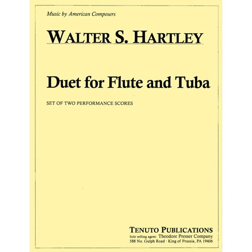Duet For Flute And Tuba / Set Of Scores