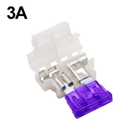 Lot De 10 Porte-Fusible Central Standard, Pour Voiture, Bateau, Camion, Atc/Ato, Fusible De Lame 3a 5a 10a 15a 20a 25a 30a 35a 40a