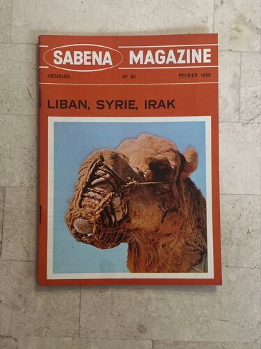 Sabena Magazine N°82 - Février 1969 - Liban, Syrie, Irak - 