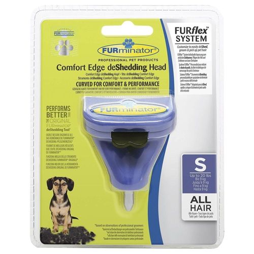 Furminator - Tête De Brosse Deshedding Furflex Comfort Edge Pour Chien De Petite Race - S