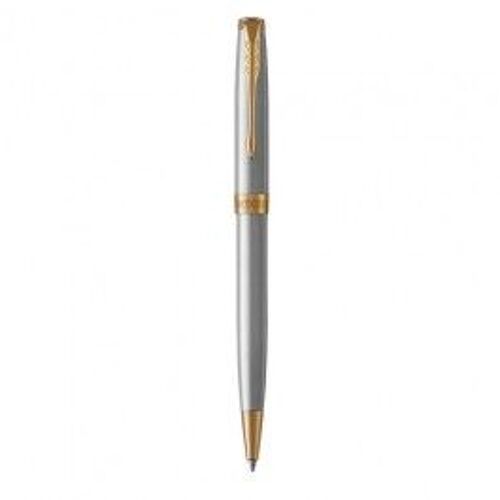 Parker- Sonnet Ballpoint Blue Classic Steel Gold