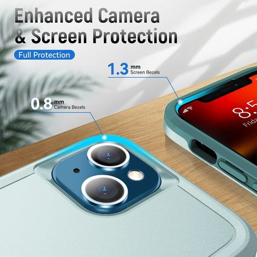 Coque Pour Iphone 12, Housse Armure Protection De Antichoc Anti-Rayures Coque Etui Pour Apple Iphone 12/Iphone 12 Pro 6.1 Pouces£¿Vert£©