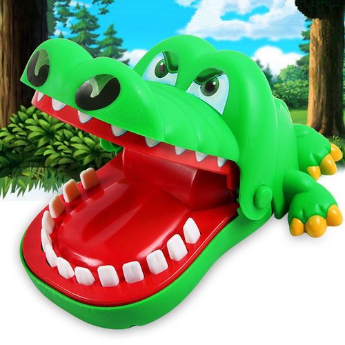 Bouche De Alligator Avec Dent Créatif, Blagues À Main, Jouets Crocodile Classique, Pour Mordre Les Mains, Jeux De Famille, Bonne Vente, Pratique, Pour Enfants,