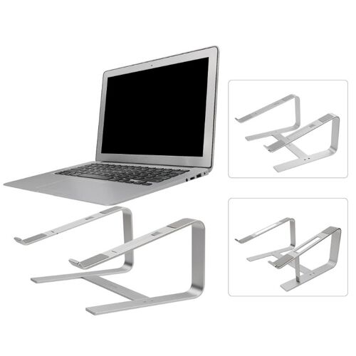 Support ergonomique en aluminium pour ordinateur Portable, support élévateur en métal Compatible avec Mac MacBook Pro Air et Apple Notebook