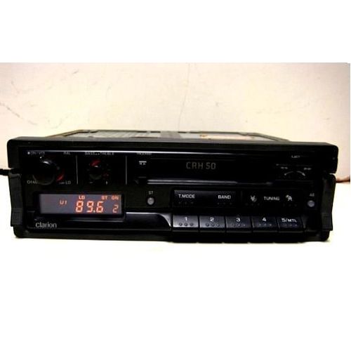 Autoradio lecteur K7 radio cassette multi fonctions syntonisation mémorisation CLARION AUDIO - CRH 50
