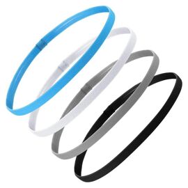 10 Bandeaux Sport Antidérapants Élastiques - Serre-Tête Homme Femme Pour Running, Yoga, Football