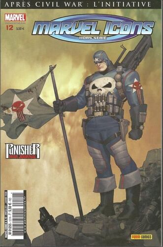 " Punisher War Journal : Désert De Sang " ( Après " Civil War " : " L'initiative " ) : Marvel Icons Hors-Série N° 12 ( Janvier 2008 )
