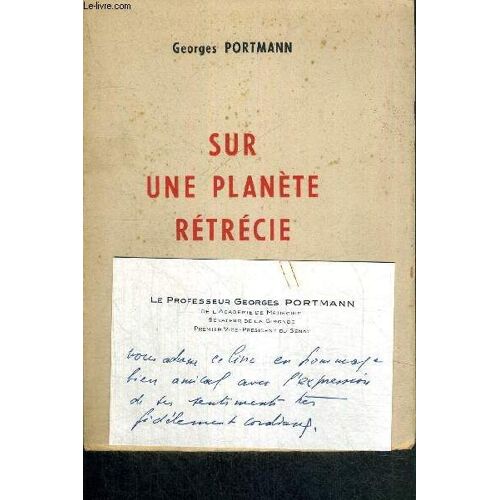 Sur Une Planete Retrecie