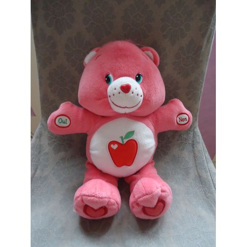Bisounours Toucurieux En Peluche Pomme Jeu Interactif Jemini 36 Cm 2006