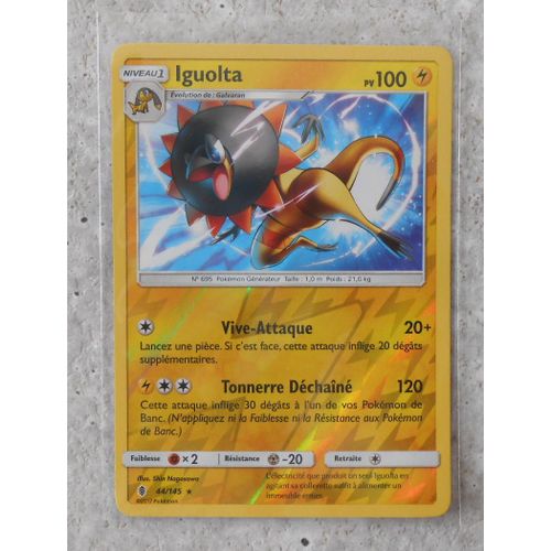 Iguolta Reverse 44/145 - Soleil && Lune 2 - Gardiens Ascendants - Vf