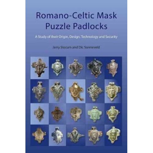 Romano-Celtic Mask Puzzle Padlocks