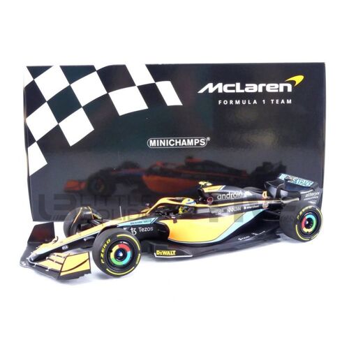 Minichamps 1/18 537221804 Mclaren Mcl36 - Bahrain Gp 2022 (L. Norris) Diecast Modelcar-Minichamps
