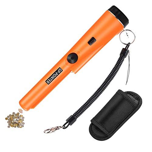 Détecteur de Métaux Pinpointer Homealexa Accessoires de Détection Etanches à l'eau et à Balayage IP66 Etanches pour Chasse aux Trésors en Pièces