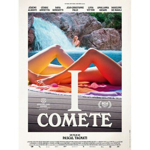 I Comete - Véritable Affiche De Cinéma Pliée - Format 120x160 Cm - De Pascal Tagnati Avec Jean-Christophe Folly, Pascal Tagnati, Jérémy Alberti - 2022