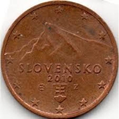 2 Centimes Euro Slovaquie 2010