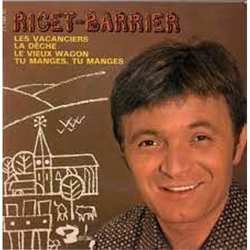 Autographe De Ricet Barriet Au Dos Du 45 T Les Vacanciers