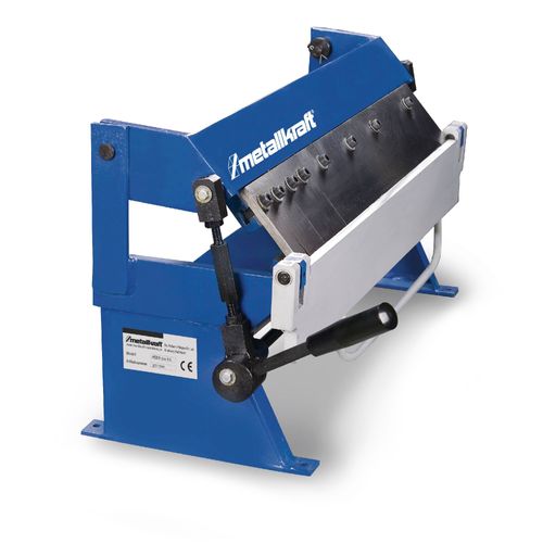 Plieuse manuelle d'établi largeur du travail 305 mm épaisseurs jusque 1 mm lame supérieure segmentée Metallkraft HSBM305HS