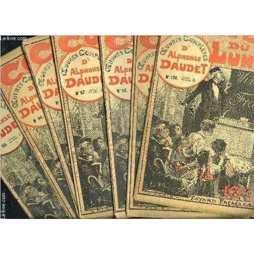 Contes Du Lundi- Collection Oeuvres Completes- Incomplet- 7 Volumes- N°93- 94- 95- 97- 98- 99- 100