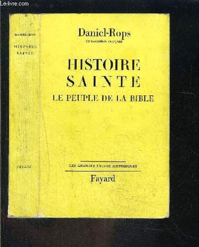 Histoire Sainte- Le Peuple De La Bible