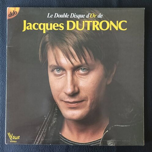 Jacques Dutronc - Le Double Disque D'or - Vogue 416018 France - Pochette Ouvrante Sans Vinyle (Gatefold Cover / No Vinyl)