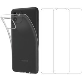 Pack Essentielb Samsung A03 Coque + Verre Trempe X2