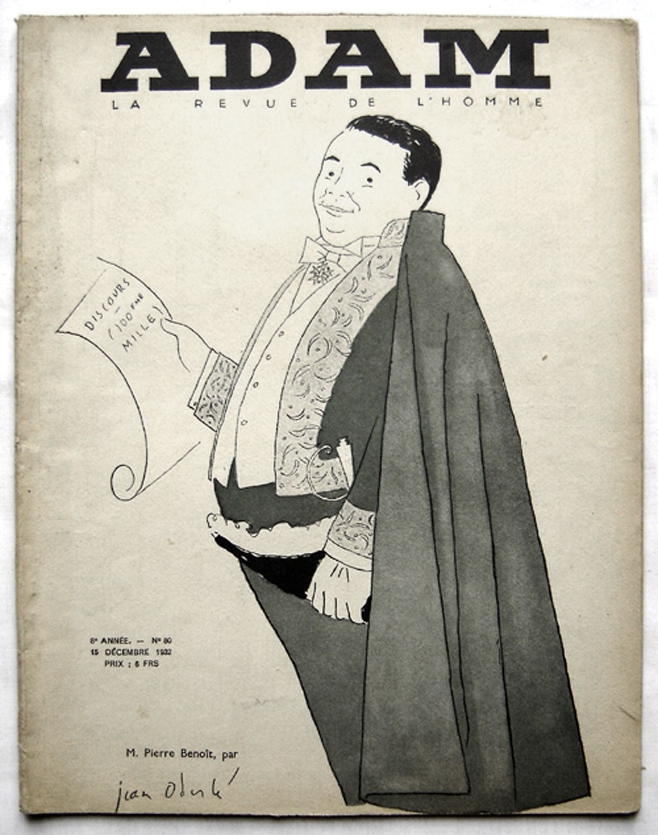 ADAM: La revue de l'homme 1956年3月号 洋書 ADAM: La revue de l'homme 1956年3月号 洋書 50s ADAM La revue