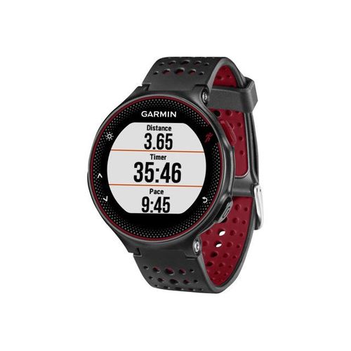 Garmin Forerunner 235 - Montre de sport avec bracelet - silicone - affichage 1.23" - 42 g - noir, rouge marsala