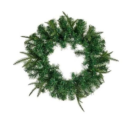couronne de noël vert 45 x 6 x 45 cm