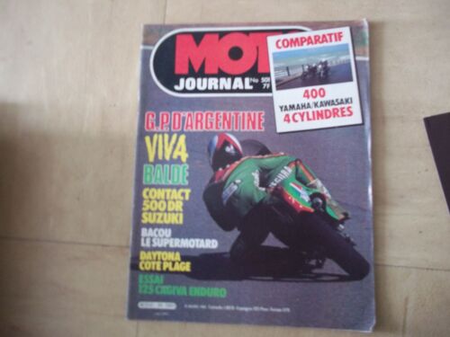 Moto Journal  N° 501 : G.P.D'argentine Viva Balde;Suzuki 500 Dr;Bacou Le Supermotart;Daytona Cote Plage;Essai: 125 Cagiva Enduro