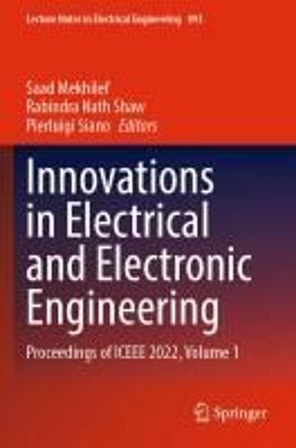 Innovations In Electrical And Electronic Engineering