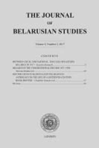 The Journal Of Belarusian Studies 2017