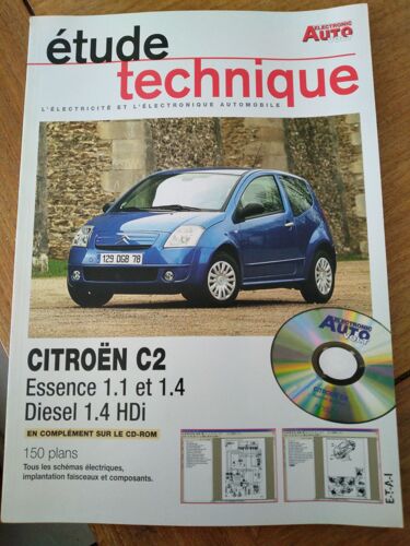 Electronic Auto N°821 Citroen C2 Essence 1.1 Et 1.4 Diesel 1.4 Hdi