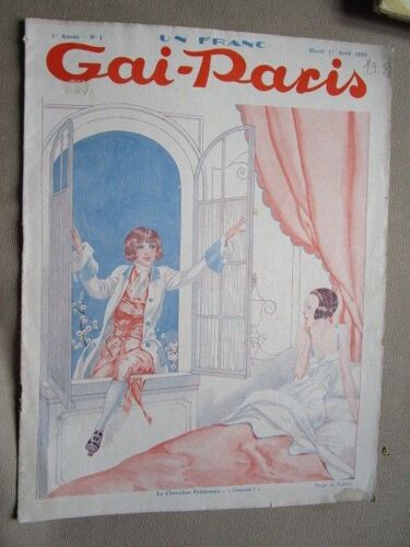 Gai Paris - Journal Humoristique - 1er Annee, N° 1 - Mardi 1er Avril 1930