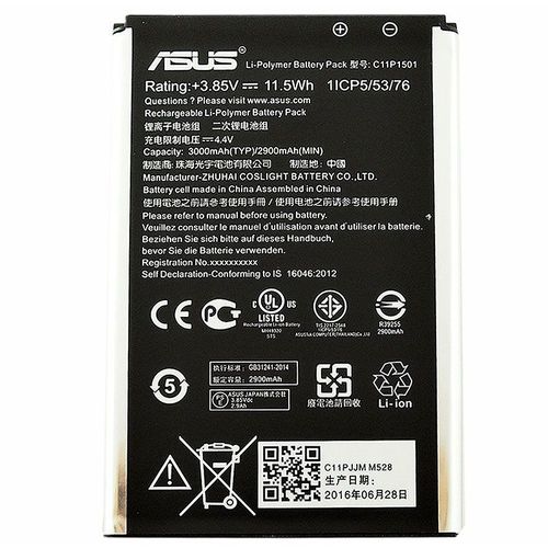 Originale Batterie Asus C11p1501 Pour Asus Zenfone 2 Laser (Ze601kl), Zenfone 2 Laser (Ze550kl), Zenfone Selfie (Zd551kl)