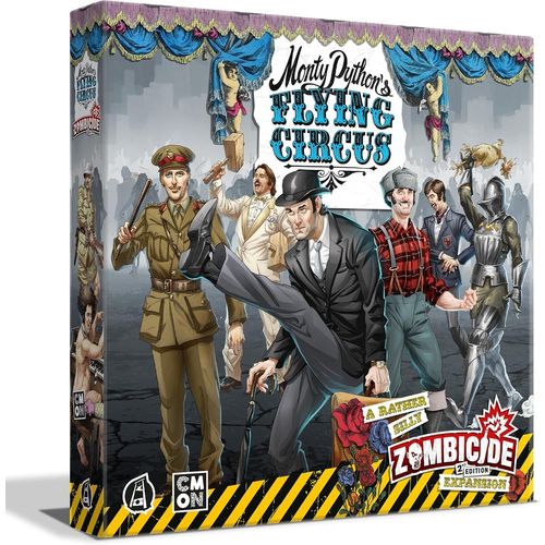 Hamiltion-Zombicide Monty Python's Flying Circus Character Pack¿Mécanique Unique Et Jeu Irrévérencieux Jeu De Société De Stratégie Coopératif, À Partir De 14 Ans, 1 À 6 Joueurs, 60 Minutes De Temps D