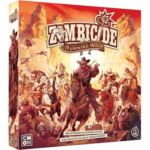 Hamiltion-Cmon Zombicide Undead Or Alive-Extension : Running Wild-Jeux De Société-Jeux De Plateau-Jeux De Figurines-Jeu À Partir De 14 Ans-1 À 6 Joueurs-Version Française