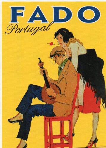 Carte Postale Non Écrite Portugal - Fado -Patrimoine Immateriel De L'humanite- Editions Forways Lda