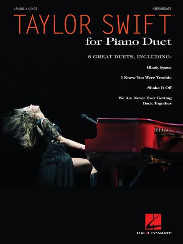 Taylor Swift For Piano Duet: Intermediate Level